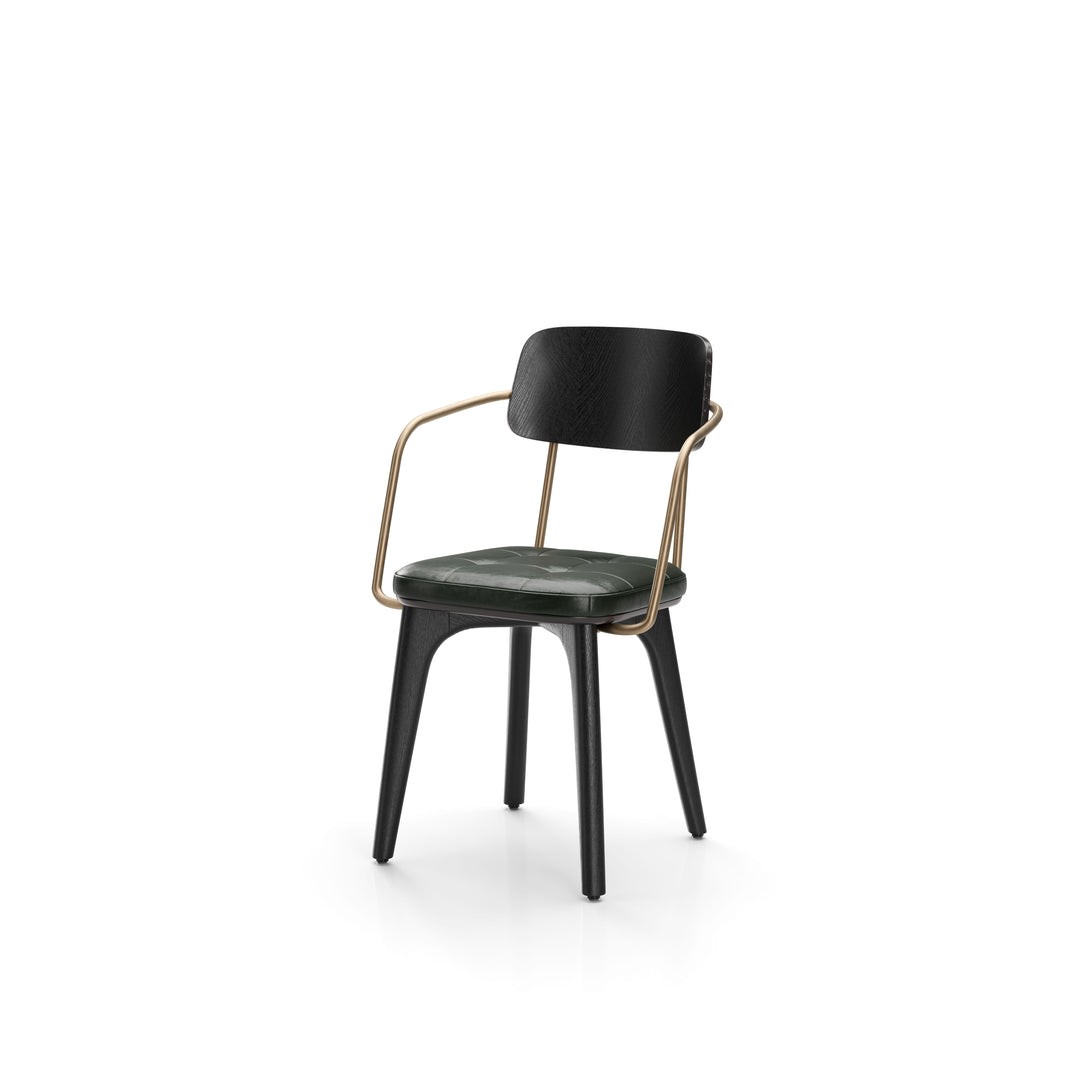 Utility Dining Armchair Wood