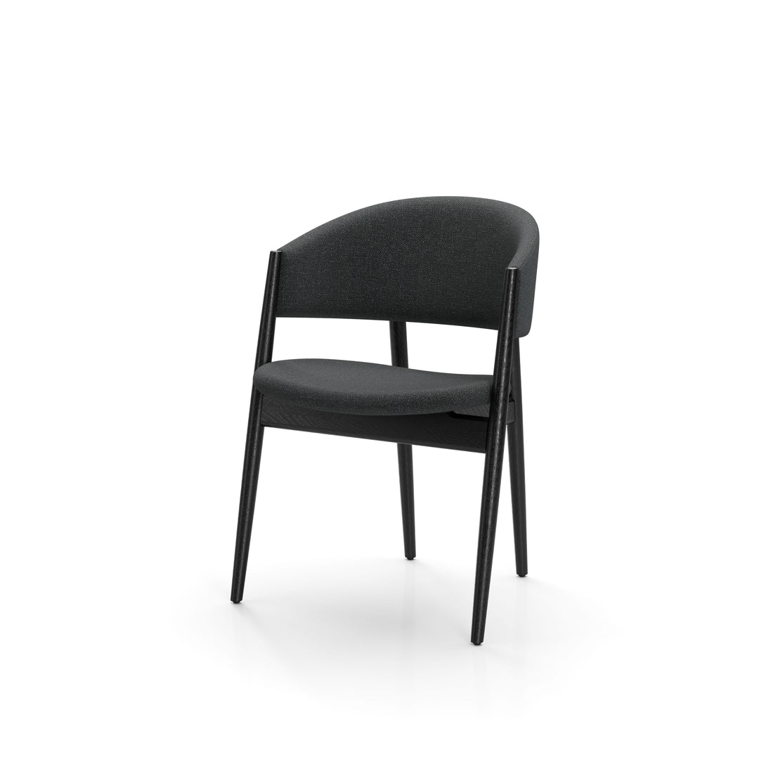 Ougi Dining Chair Half Back