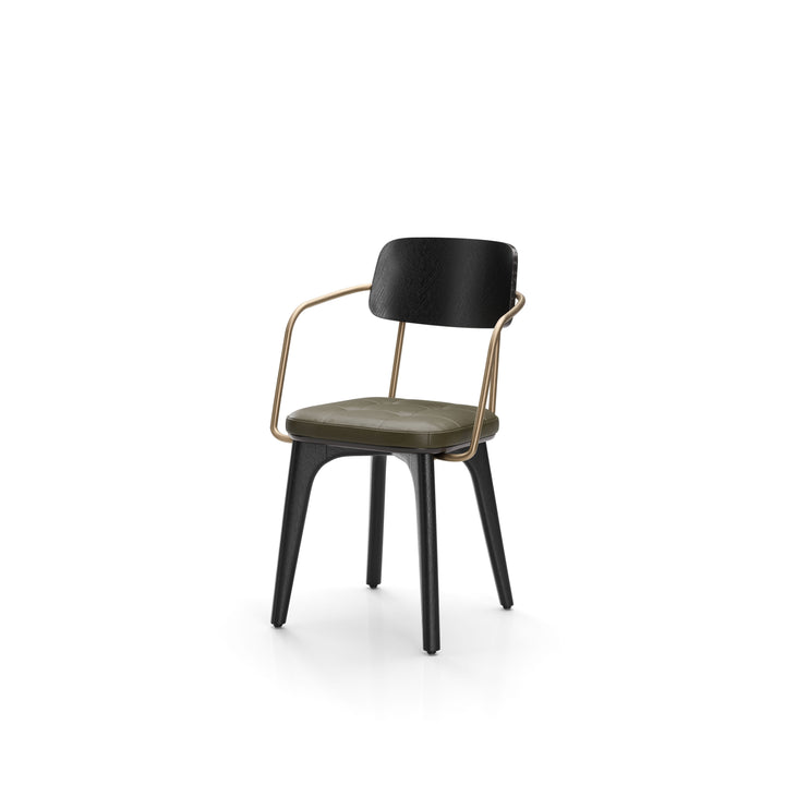 Utility Dining Armchair Wood