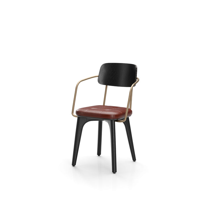 Utility Dining Armchair Wood