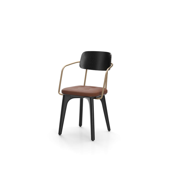 Utility Dining Armchair Wood