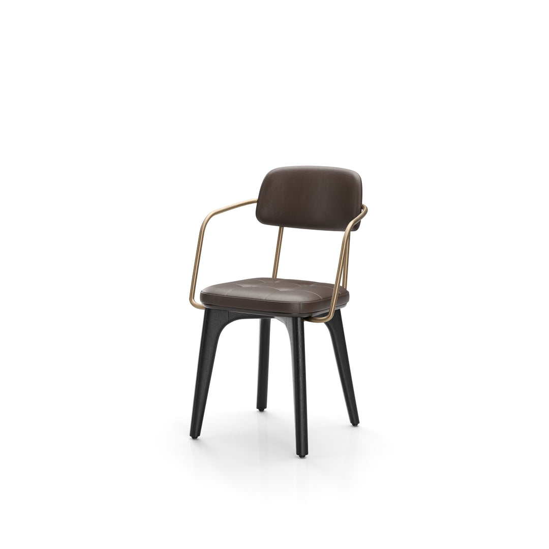 Utility Dining Armchair Upholstered