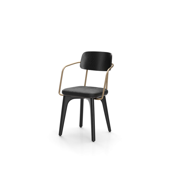Utility Dining Armchair Wood
