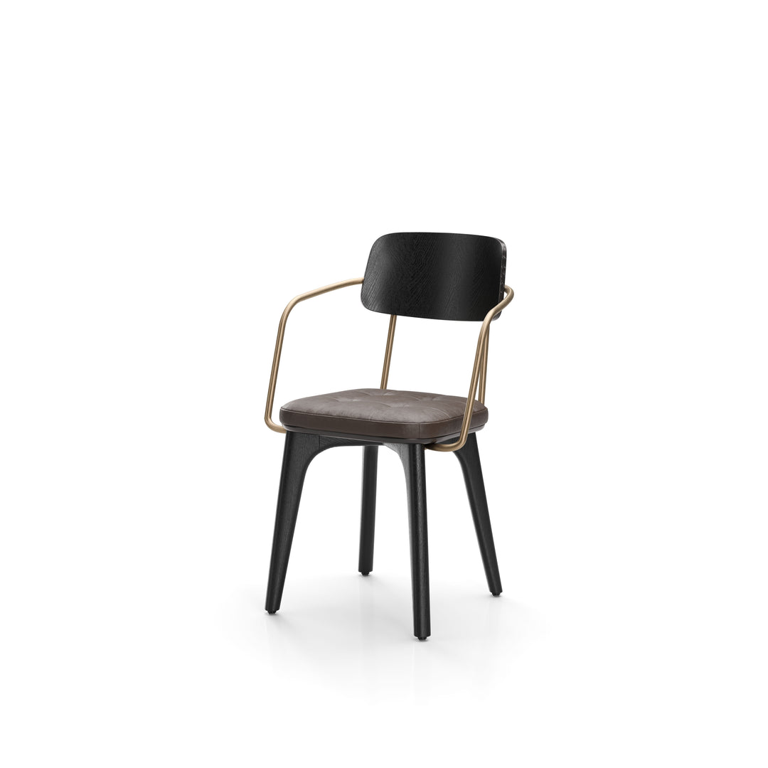 Utility Dining Armchair Wood