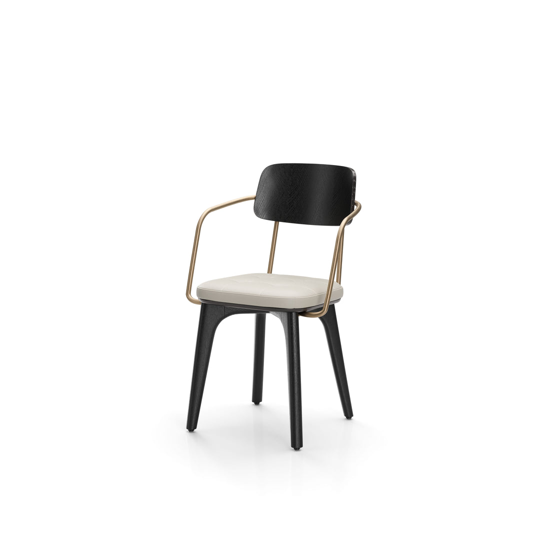 Utility Dining Armchair Wood