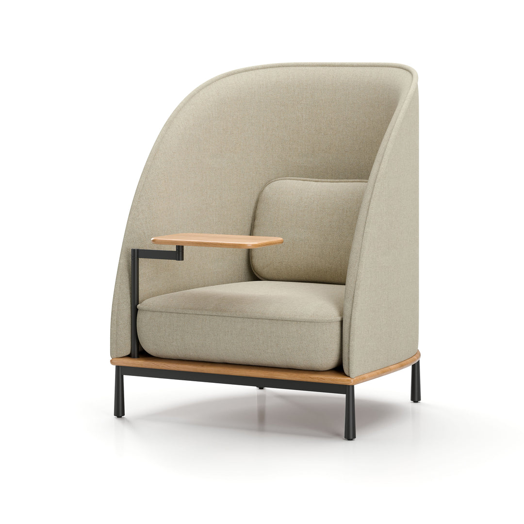 Arc Lounge Chair High Back with Tablet