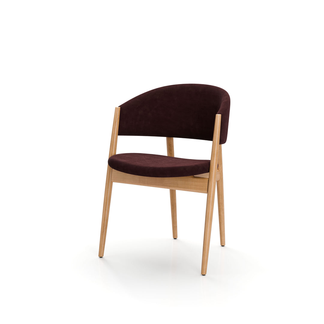 Ougi Dining Chair Half Back