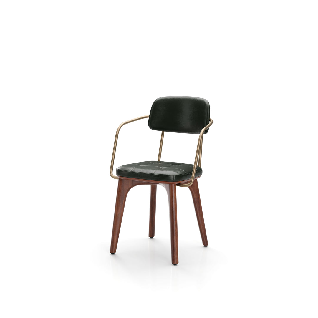 Utility Dining Armchair Upholstered