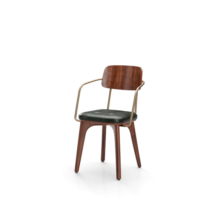 Utility Dining Armchair Wood