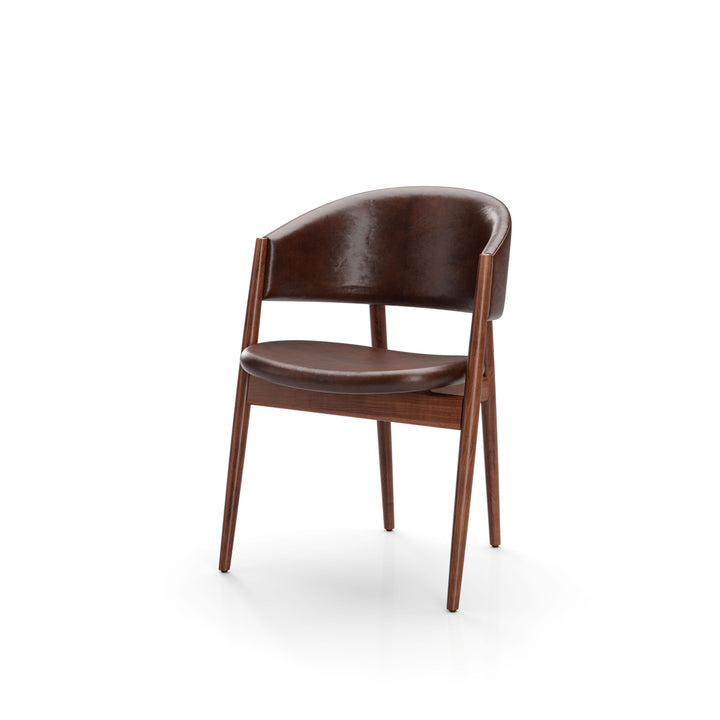 Ougi Dining Chair Half Back