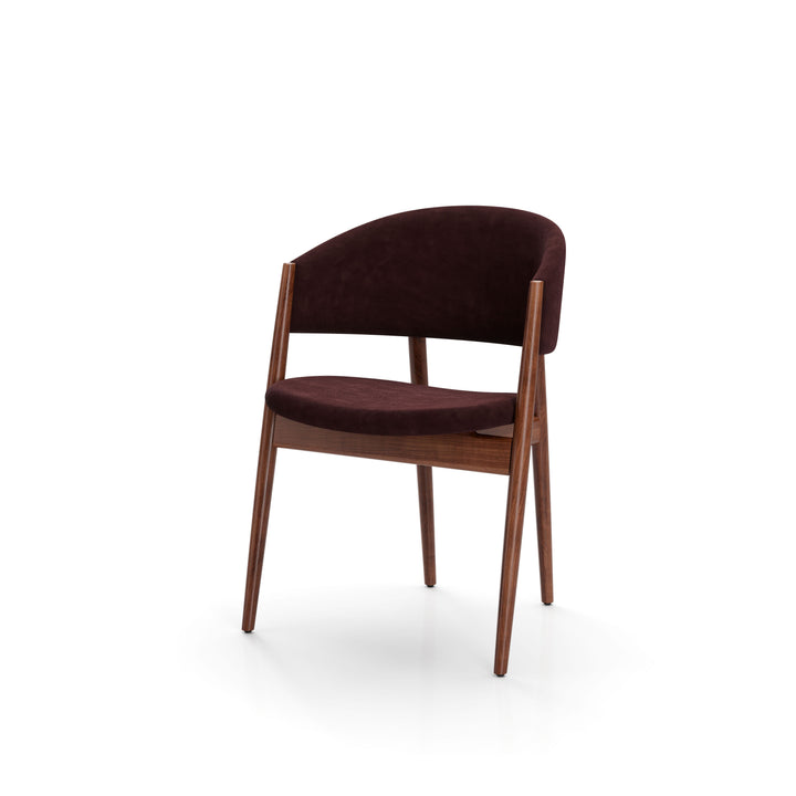 Ougi Dining Chair Half Back