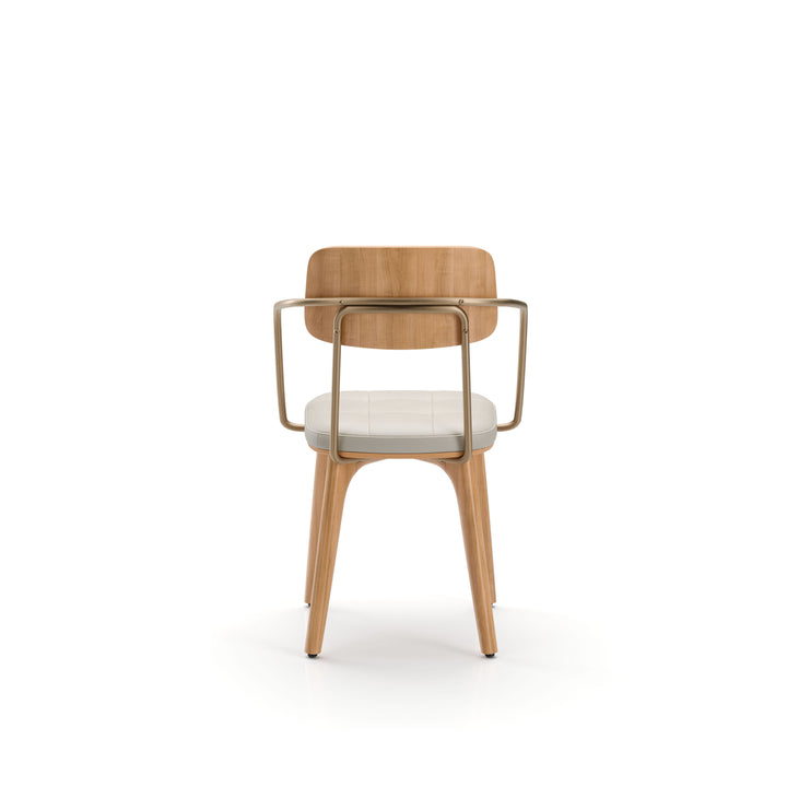 Utility Dining Armchair Wood