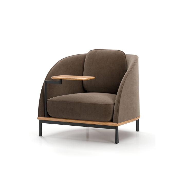 Arc Lounge Chair with Tablet