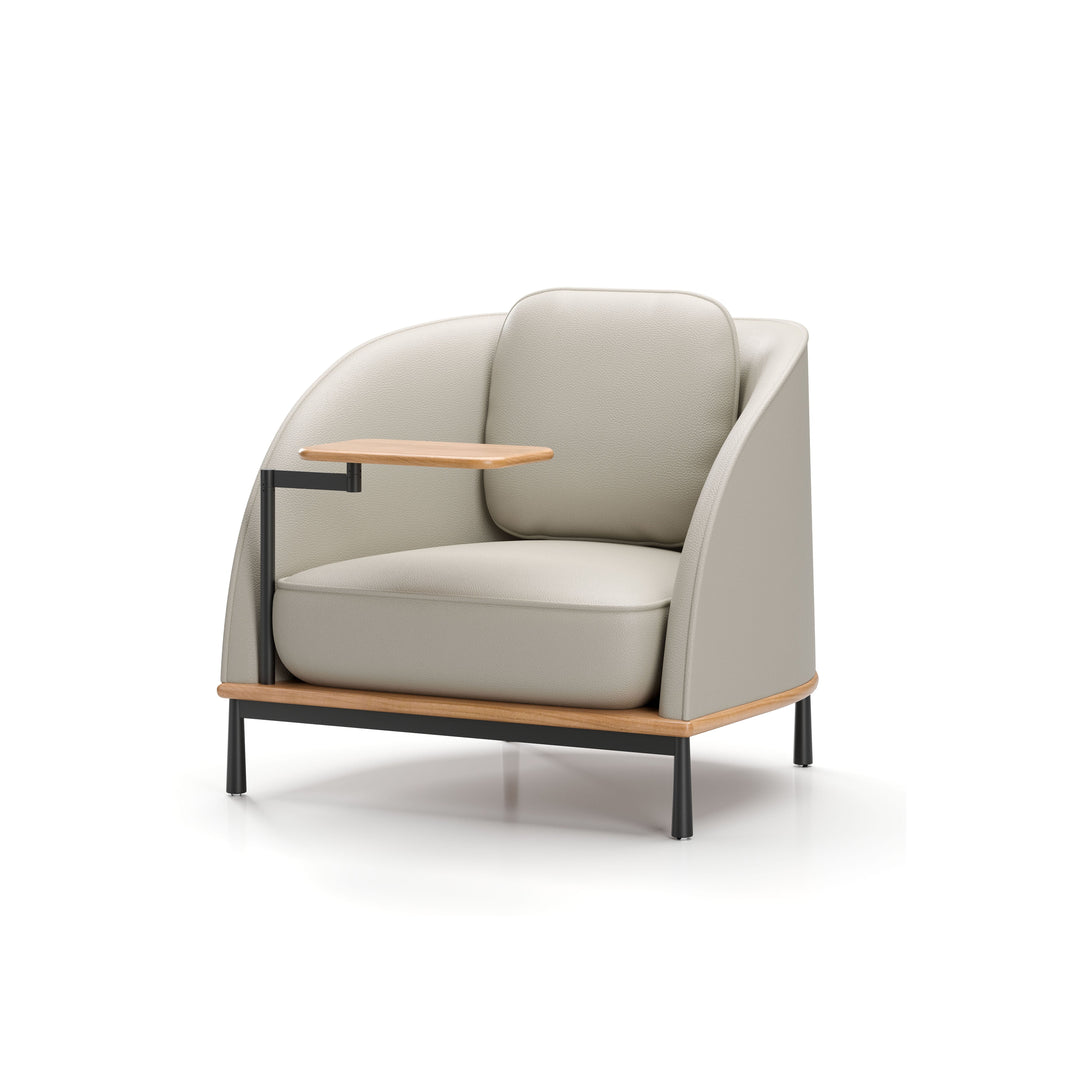 Arc Lounge Chair with Tablet
