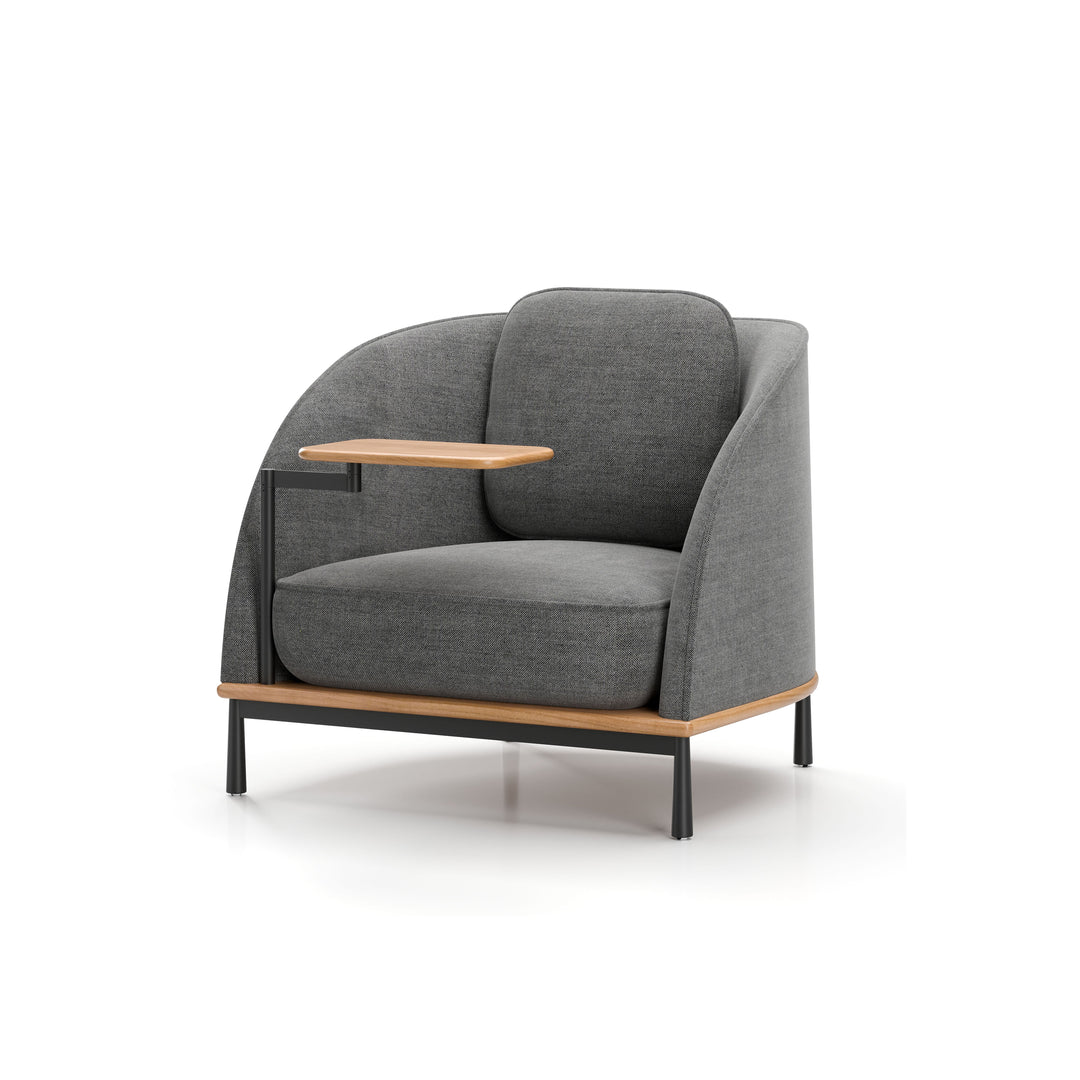 Arc Lounge Chair with Tablet
