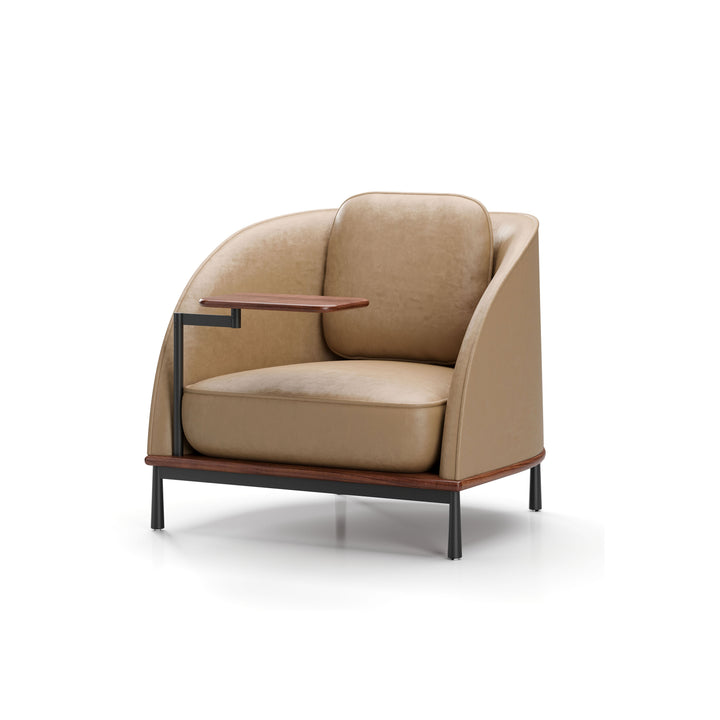 Arc Lounge Chair with Tablet