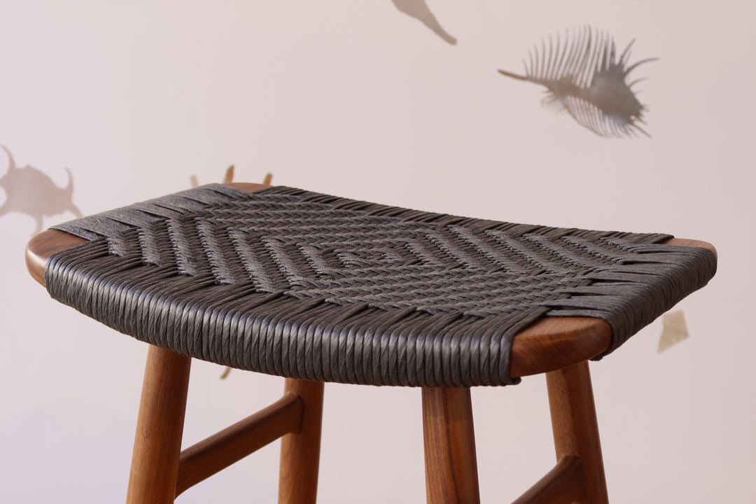 Freja Bar Stool Paper Cord - Showroom Model