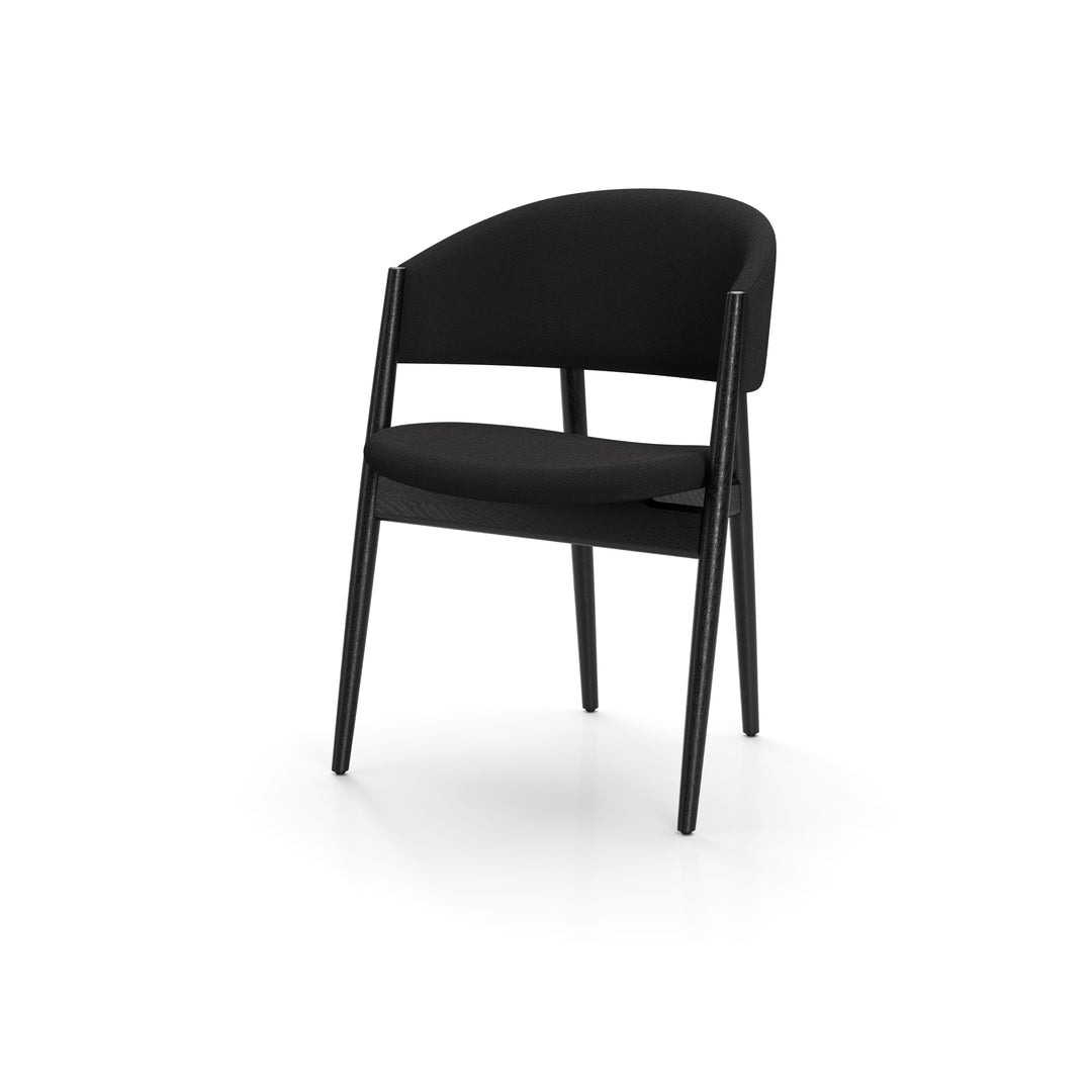 Ougi Dining Chair Half Back