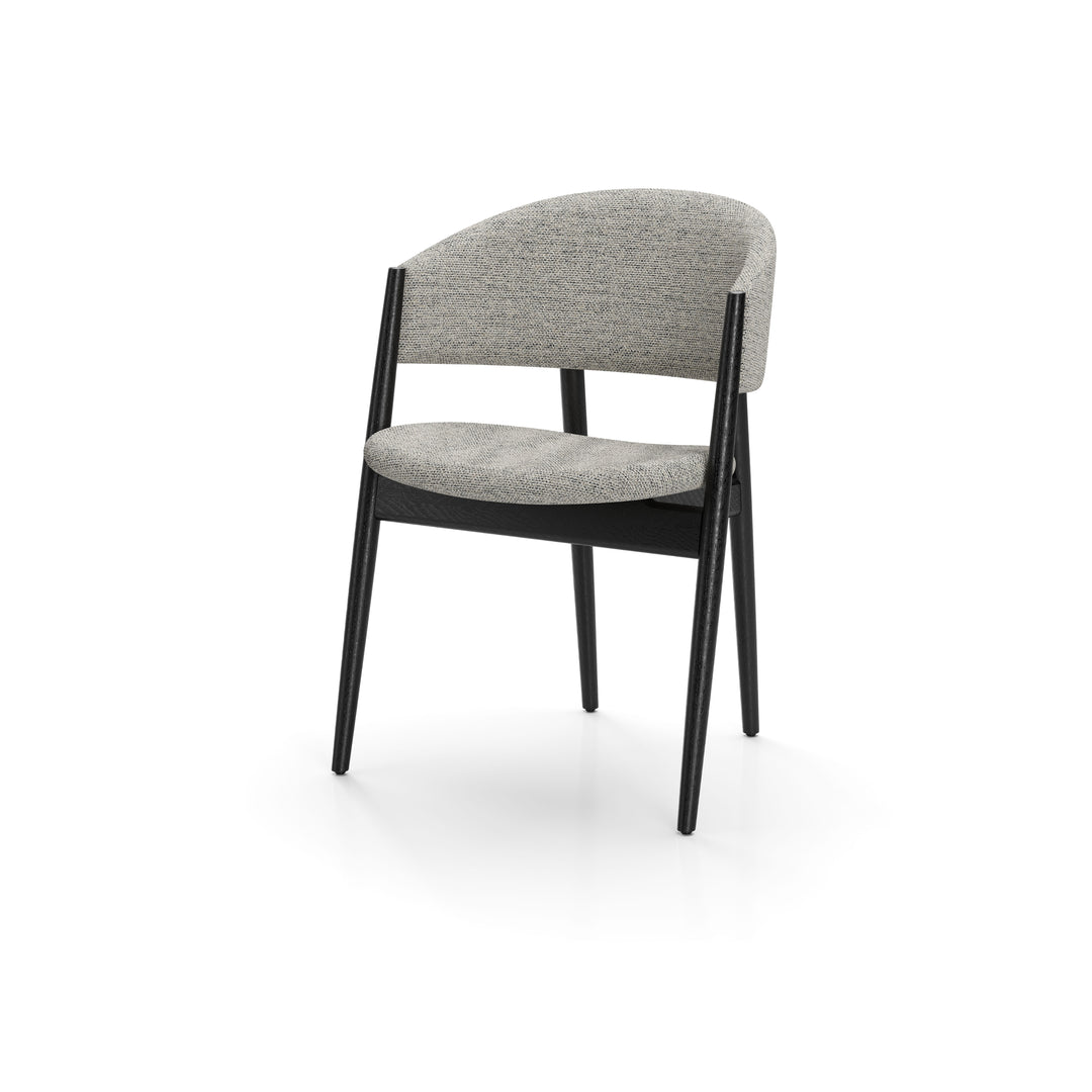 Ougi Dining Chair Half Back