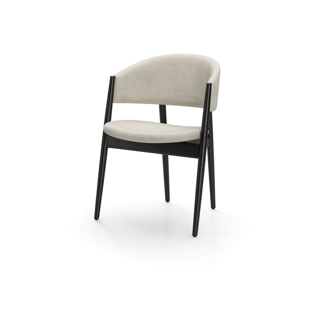 Ougi Dining Chair Half Back