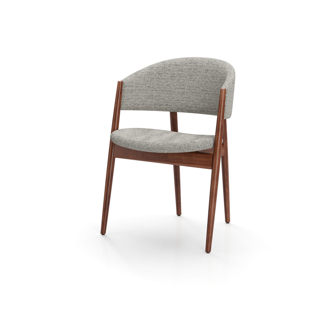 Ougi Dining Chair Half Back