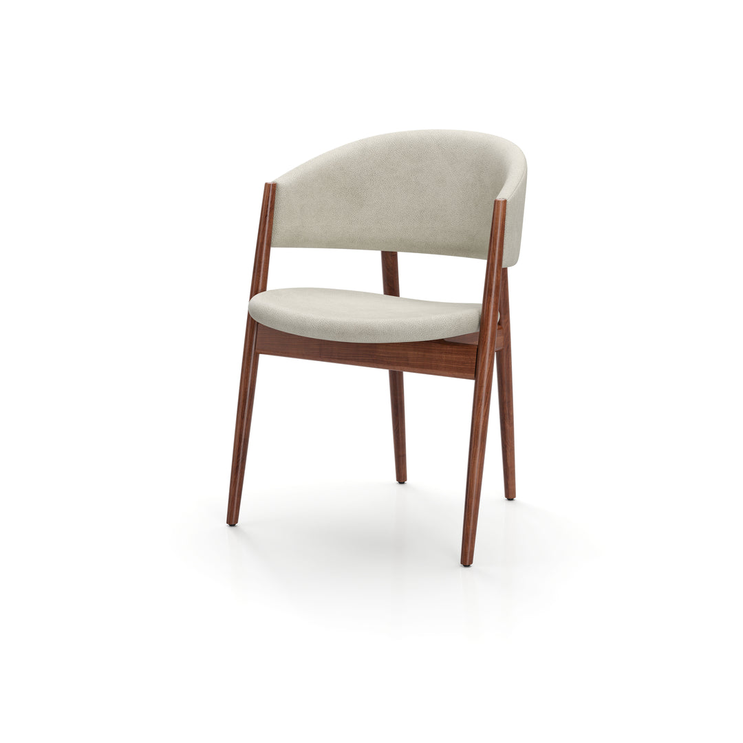 Ougi Dining Chair Half Back