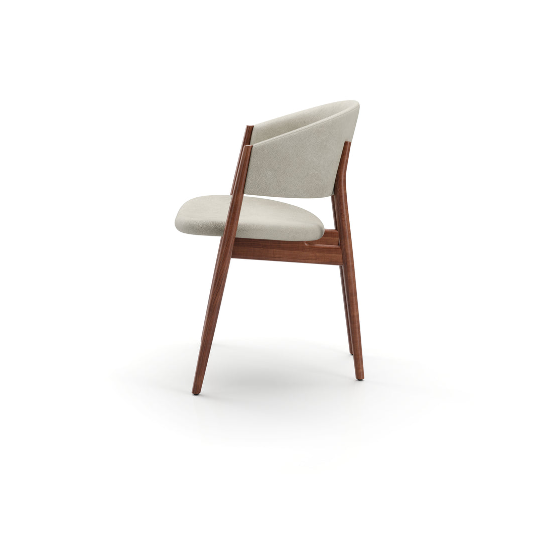Ougi Dining Chair Half Back