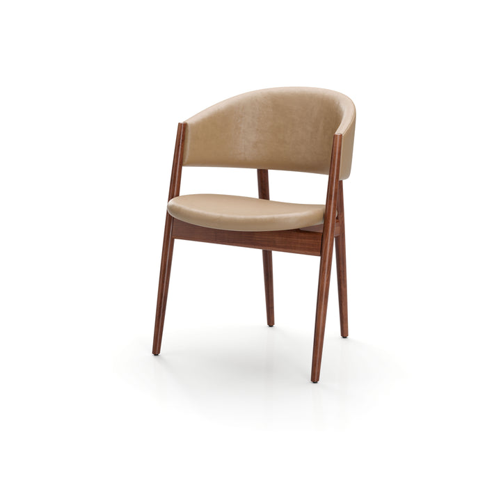 Ougi Dining Chair Half Back
