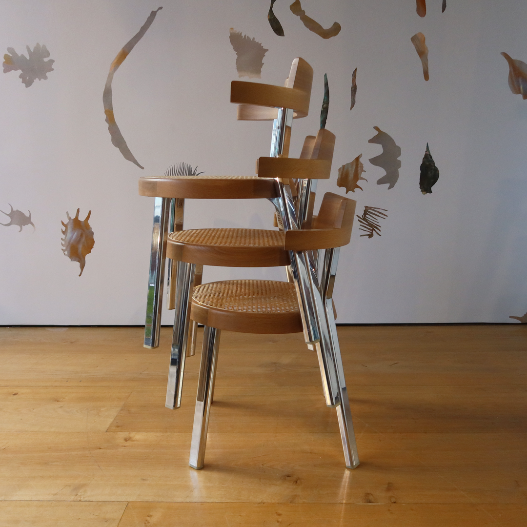 Pagoda Chair Aluminum Leg - Showroom Model 3