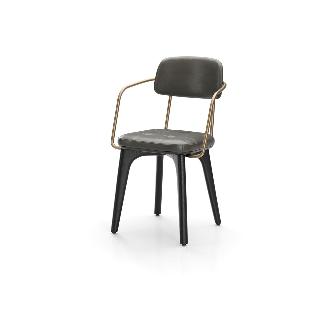 Utility Dining Armchair Upholstered