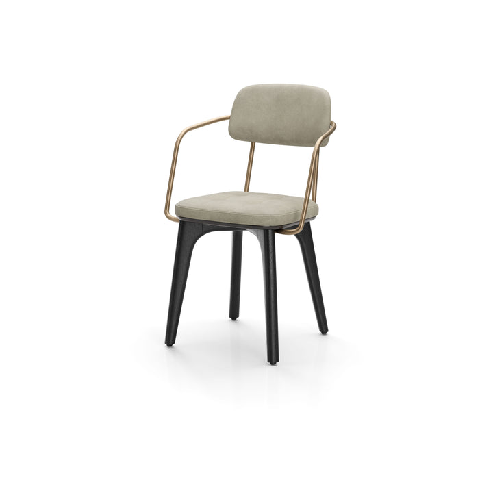 Utility Dining Armchair Upholstered