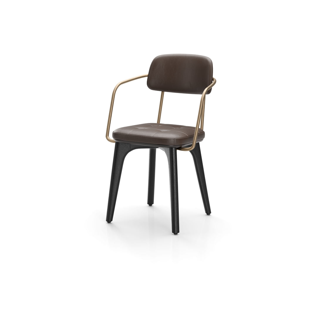 Utility Dining Armchair Upholstered
