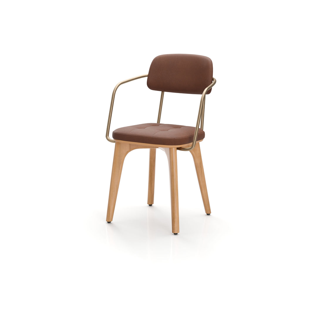 Utility Dining Armchair Upholstered