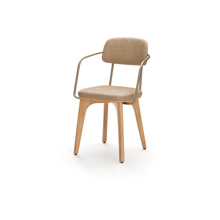 Utility Dining Armchair Upholstered