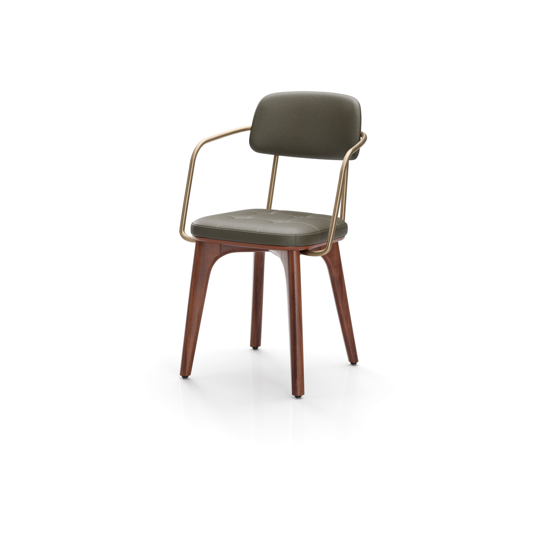 Utility Dining Armchair Upholstered