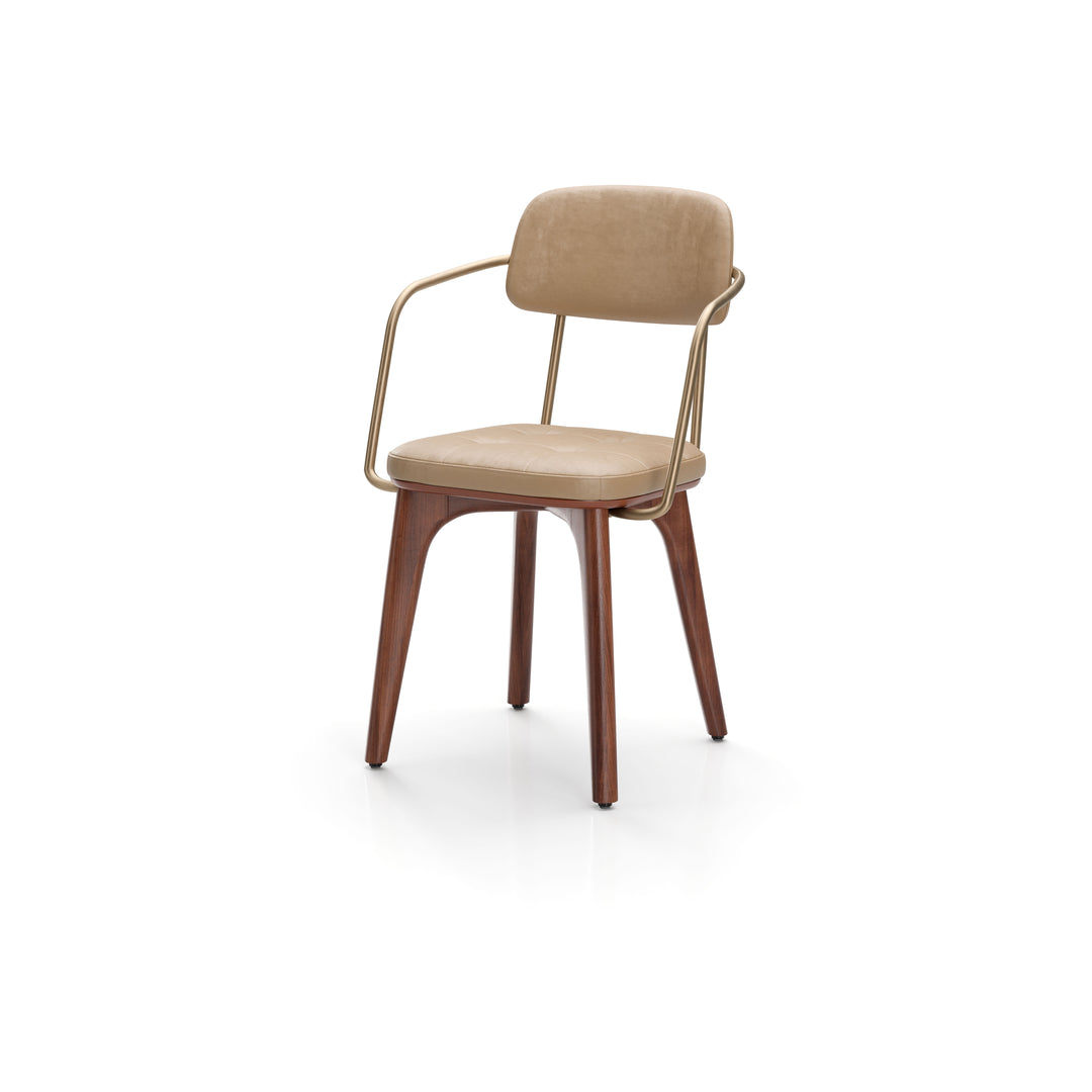Utility Dining Armchair Upholstered