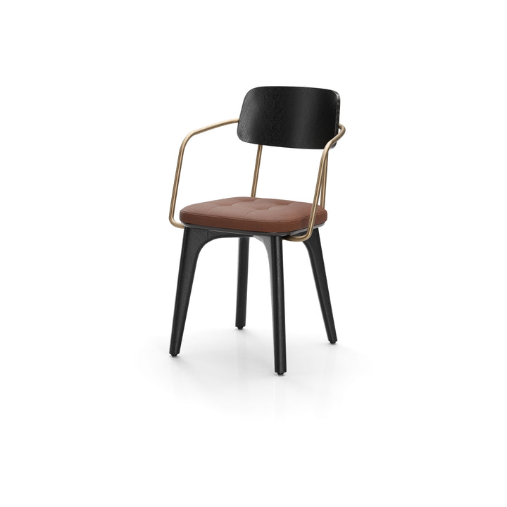 Utility Dining Armchair Wood