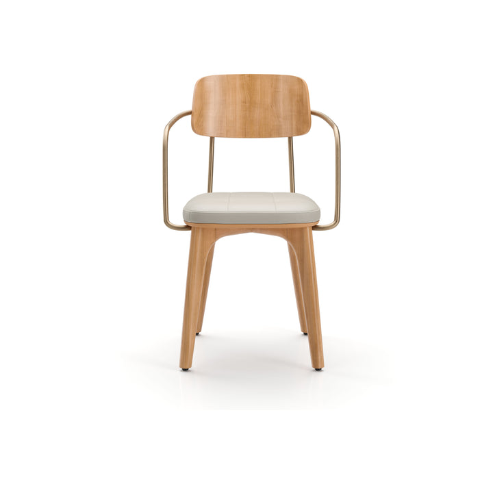 Utility Dining Armchair Wood