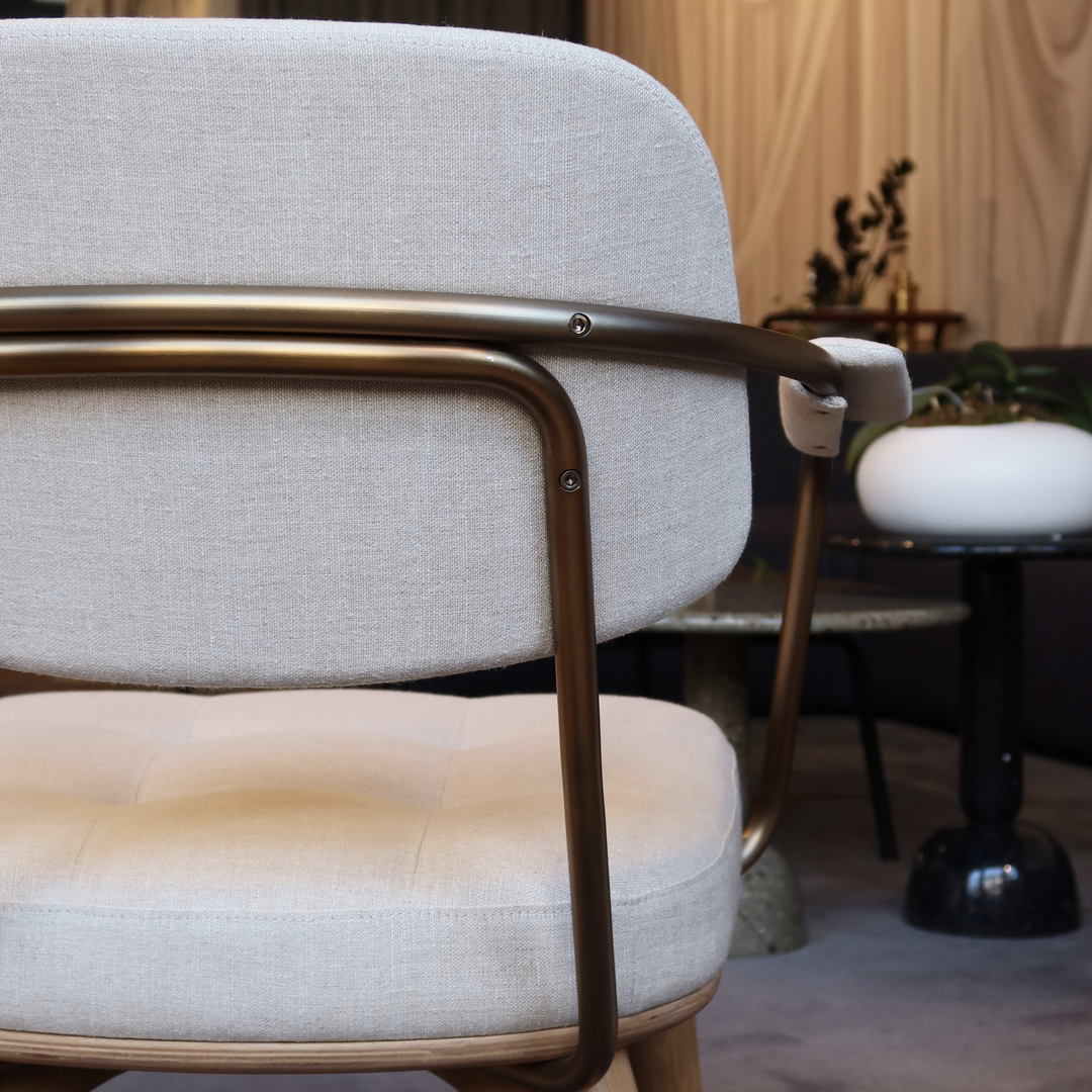 Utility Lounge Chair Half Back - Showroom Model